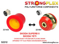 Kit de buisson de suspension avant Sport