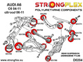 Kit de buisson de suspension arrière Sport