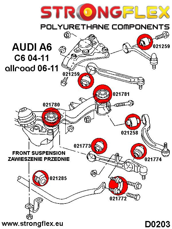 Sous-châssis avant - Sport de brousse arrière