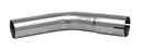 Tube d'échappement bent 45 ° 1 3/4" Inoxydable (44,5mm)