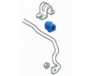 Saab 9-5 Sway Bar Bague, Polyuréthane avant