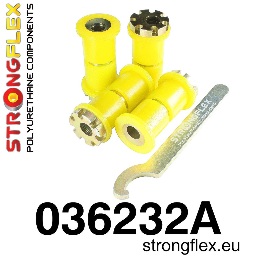 Kit de brousse à bras arrière arrière Sport excentrique