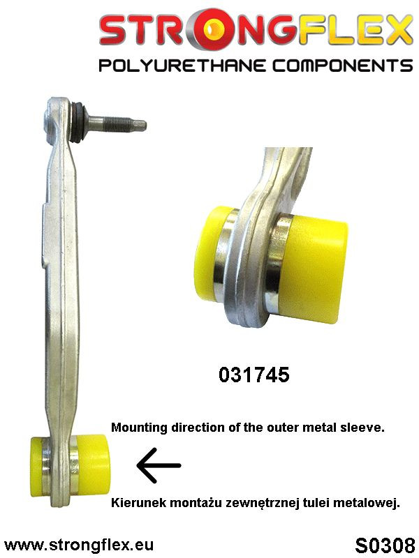 Kit de buisson de suspension complet E39 Sport de tourisme