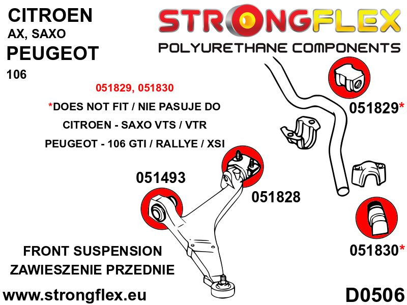 Barrette anti-rouleau avant