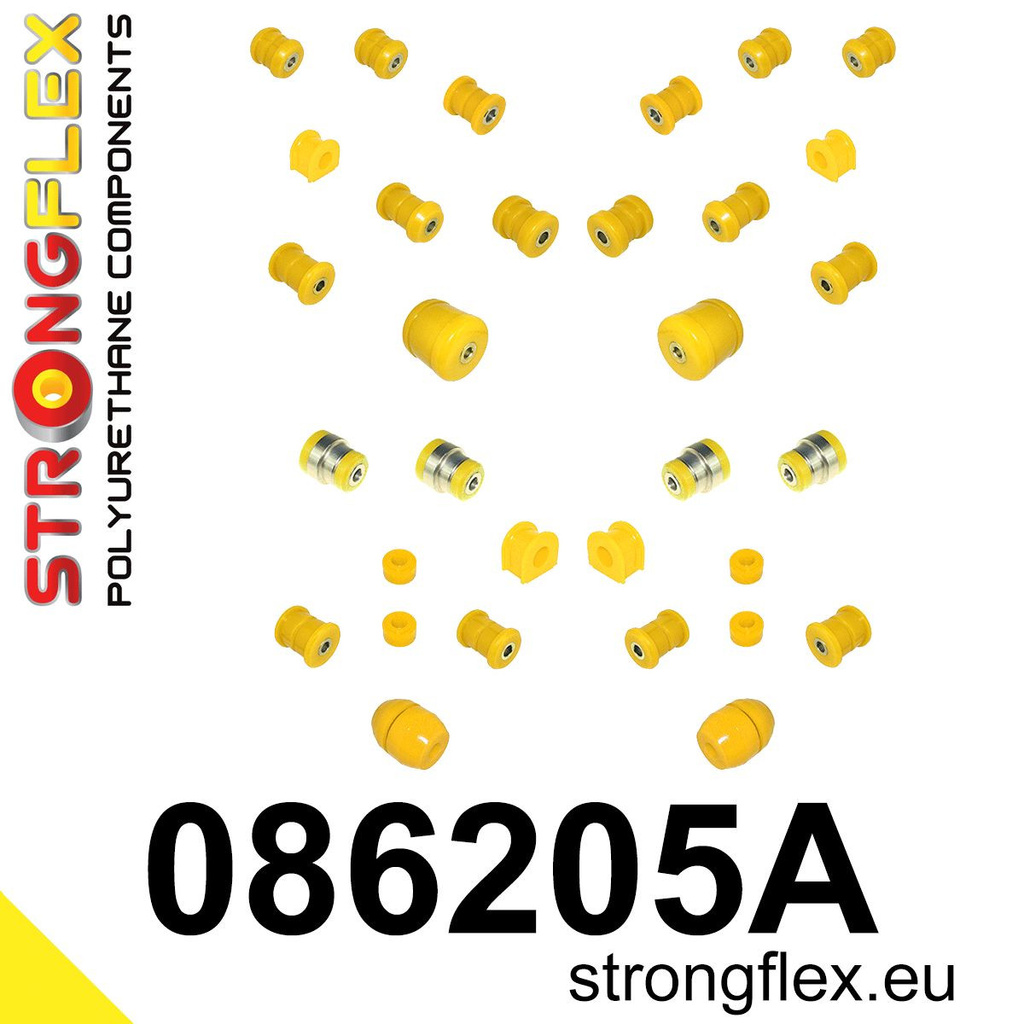 Kit de buisson de polyuréthane suspendu sport