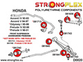 Kit de buisson de polyuréthane suspendu sport