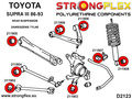 Toyota supra mk3 kit de brousse de suspension arrière