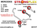 Kit de buisson de suspension avant Sport