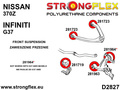 Kit de buisson de suspension avant Sport