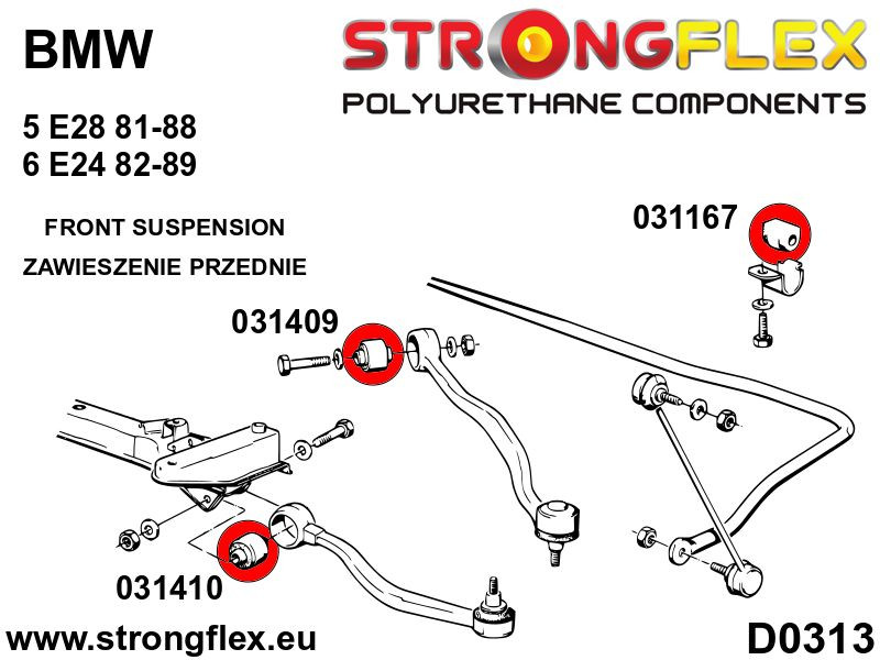 Kit de buisson Suspension Sport