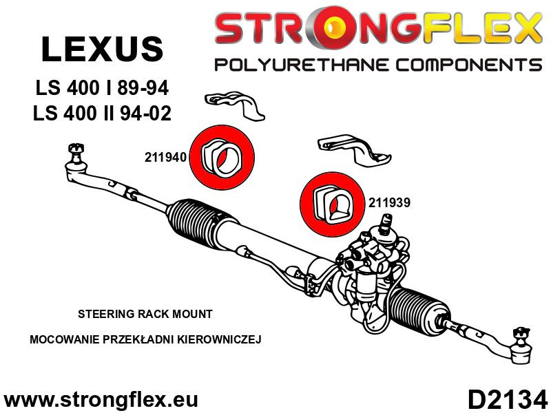Kit de bush Suspension complet