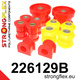 Kit de brousse de suspension arrière