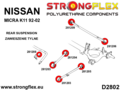 Kit de brousse de suspension arrière