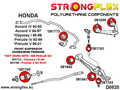 Kit de brousse de suspension avant