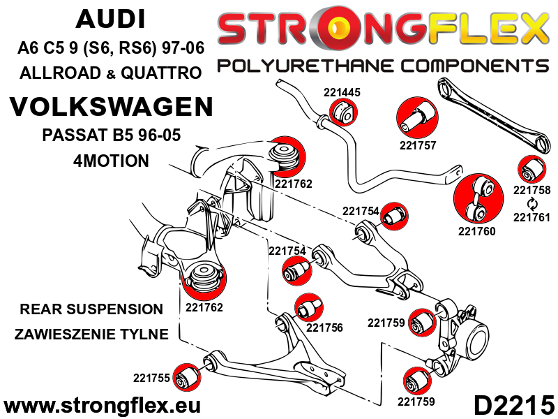 Bush Subframe arrière