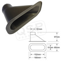 Inlet 51mm Noir
