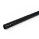 Tuyau de silicone Longueur droite Noir 0,5" (13mm)