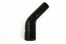 Tuyau de silicone Noir 45 degrés 0,5 - 0,625 '' (13-16mm)