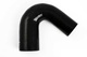 Tuyau de silicone Noir 135 degrés 0,625 - 0,75 '' (16-19mm)