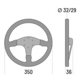 Sparco R375 Volant en daim