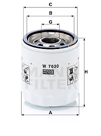 Filtre à huile Chevrolet LS M22x1.5