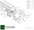 Assiette Adapter Ford Barra