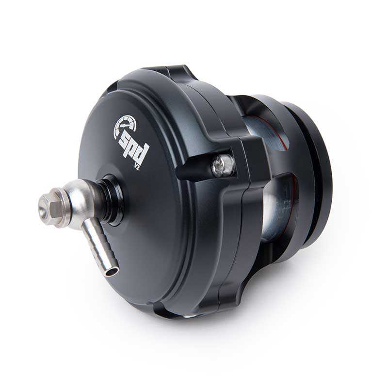 SPD V2 Souffler la vanne 50mm Noir