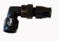 AN10 - 5/8" Tube d'aluminium féminin Coup de couteau - 90 °