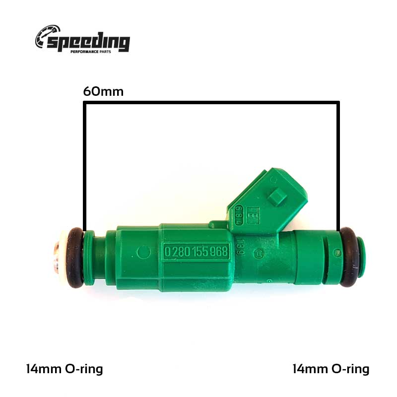 Injecteur Bosch 968 Green 465cc
