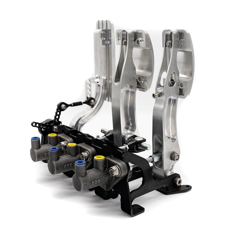 OBP Racing Series Pedal box Silver