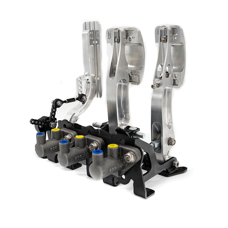 OBP Racing Series Pedal box Silver