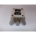 Collecteur de fusion 6cyle en acier inoxydable 321L - T4 twin-entry