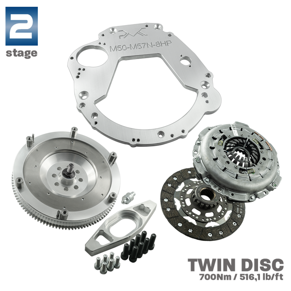 Étape 2 BMW M50 M52 M54 S50 S52 S54 - BMW M57N HGU - 215 mm / 8,46"