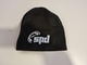SPD beanie noir-blanc (one-size)