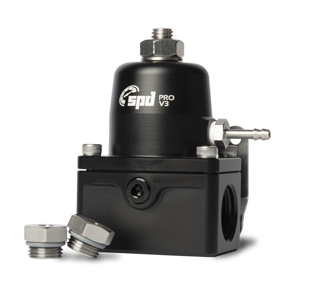 Régulateur de pression de carburant SPD V3 PRO E85 Noir