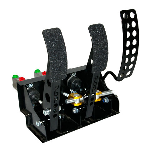 Boîte à pédale montée au sol OBP 3 Pédales 3x Cylindres principaux V1