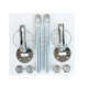 Bonnet Latch Silver Steel/SS