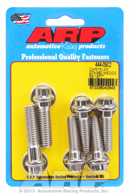CHRYSLER 273-360 WEDGE SS 12PT BELLHOUSING BOLT KIT