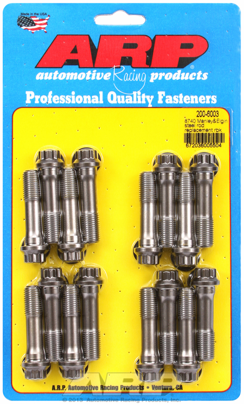 Manley & Elgin steel replacement rod bolt kit