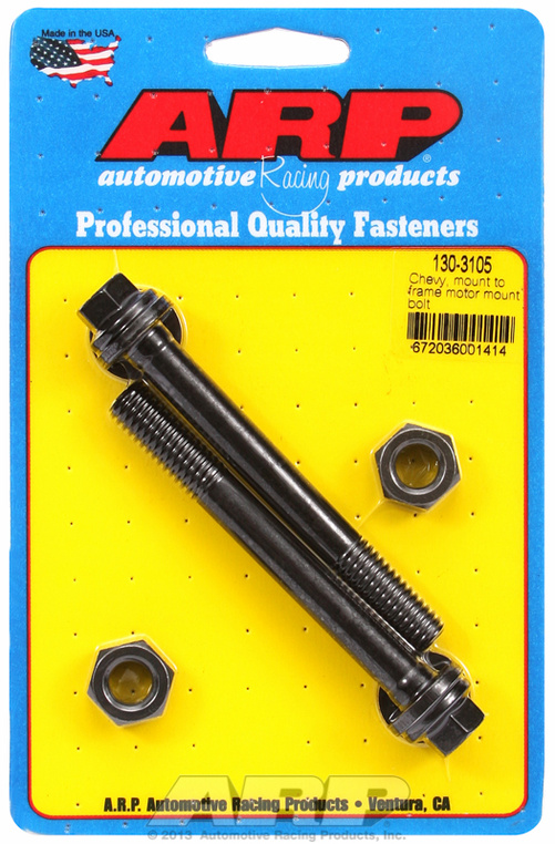 Chevy mount to frame motor mount bolt kit