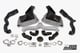 Kit refroidisseur intermédiaire Porsche 911 Turbo (997.1) Tuyau argenté