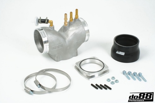 Porsche 997.1 Turbo Plenum, OEM spjällhus