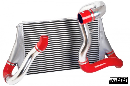 SAAB 9-3 2.8T V6 06-11 Kit Intercooler Durite rouge
