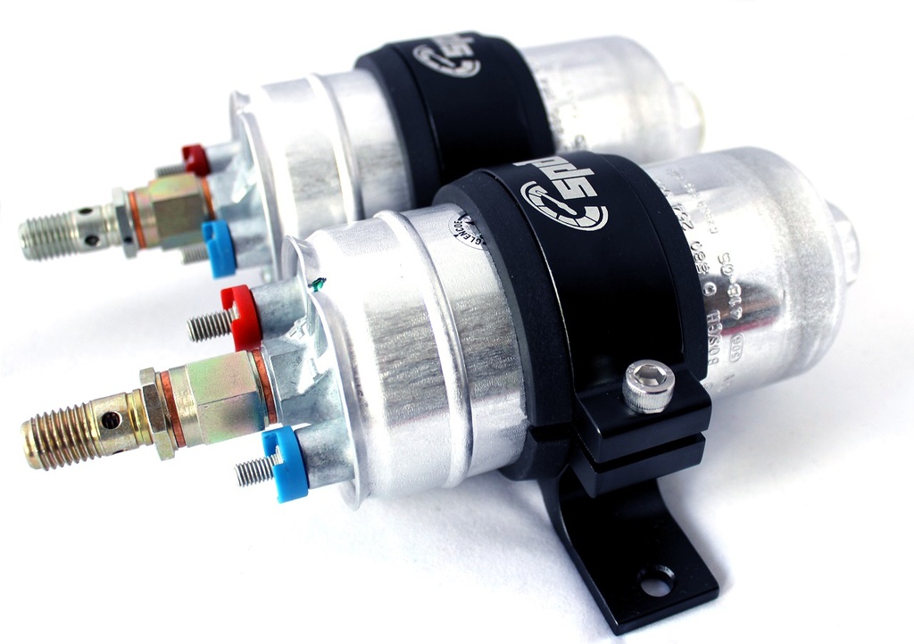 SPD Double pompe à carburant Montage 60mm Noir