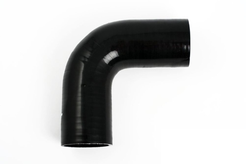 Tuyau de silicone 90 degrés 3,5" (89mm)