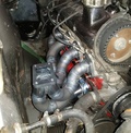 CMR Collecteur d'échappement Volvo 8V - 240  Acier doux