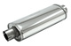 Muffler 3" oval Inoxydable