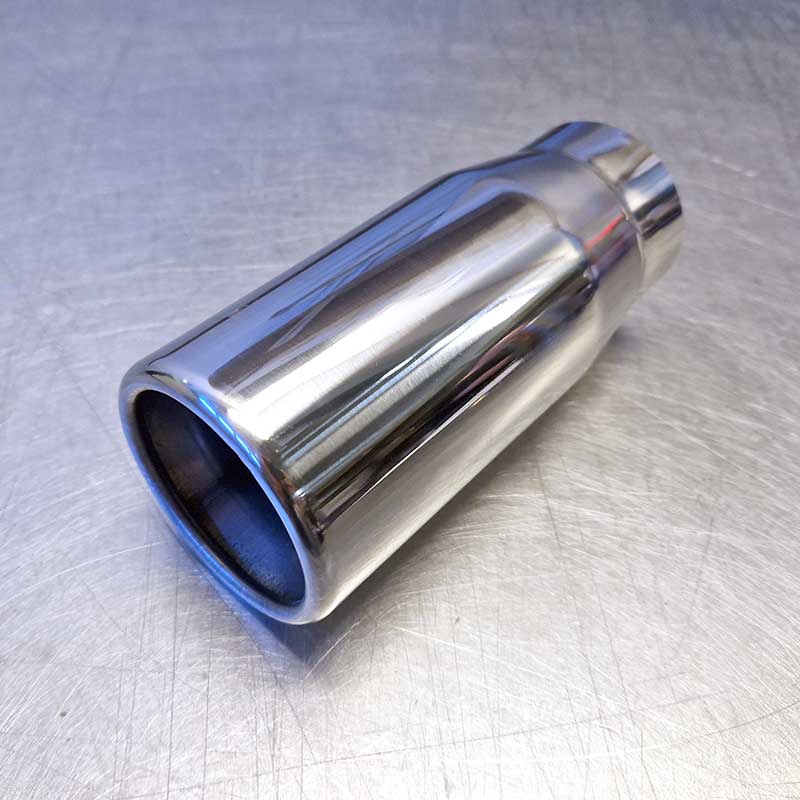 2,5" avec pipe de queue droite de 3"