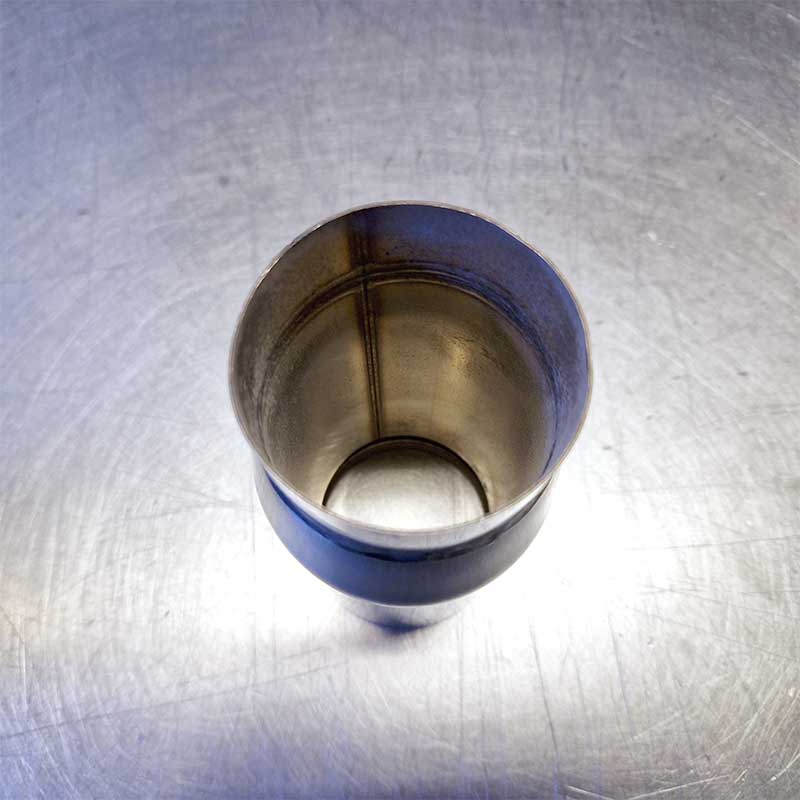 2,5" avec pipe de queue droite de 3"