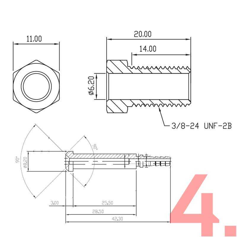 Tuyau De Frein Tressé An3, Tube D'embrayage Hydraulique, Maître